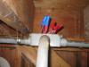 Poor electrical wiring practice